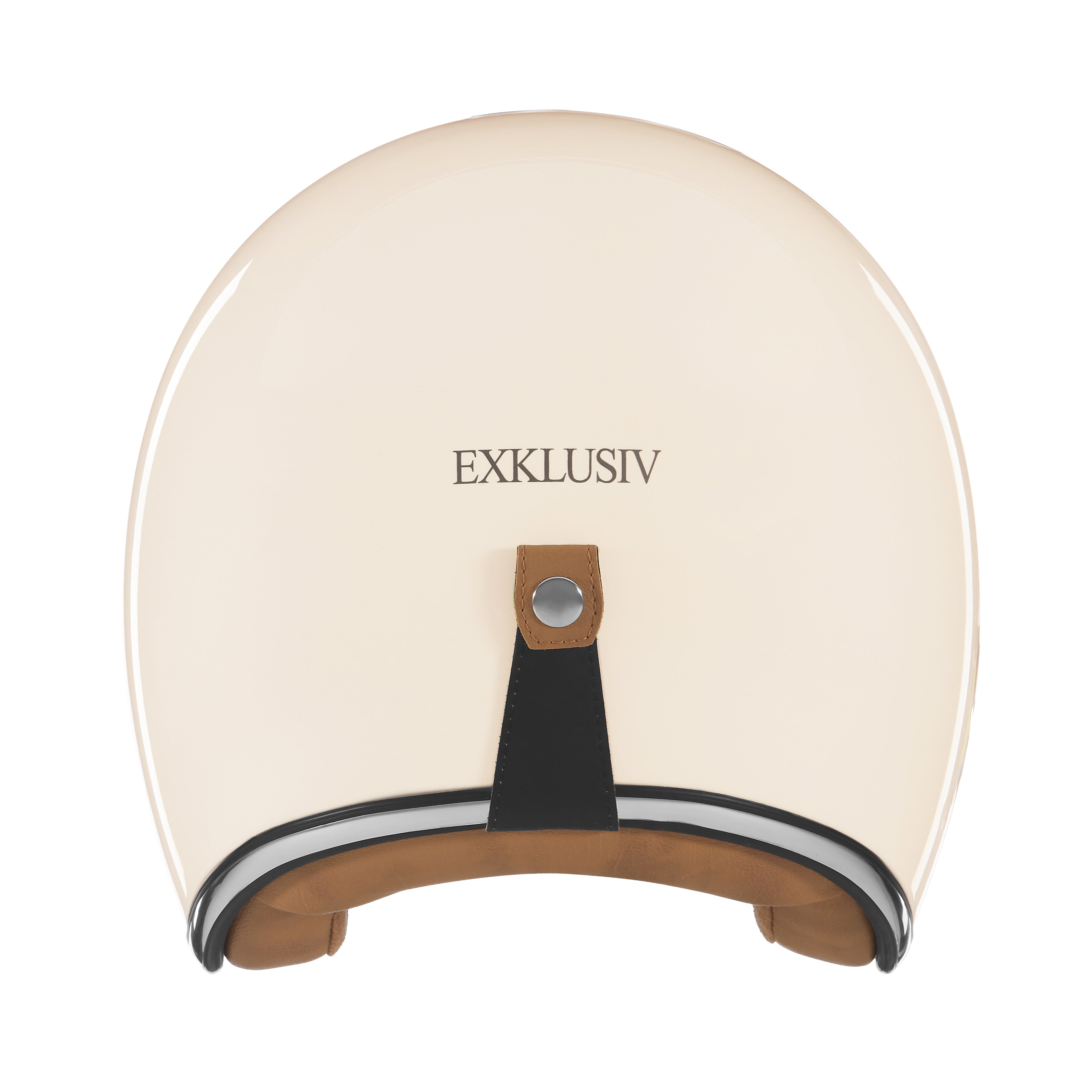 Casque Jet Volt Crème — EXKLUSIV - LE PRATIQUE DU MOTARD