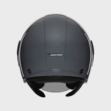 Casque Moto Jet N182 Gris Nardo | NOX - LE PRATIQUE DU MOTARD