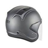 Casque Moto Jet N 220S Titanium Mat | NOX - LE PRATIQUE DU MOTARD