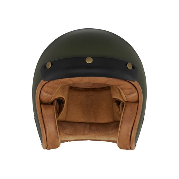 Casque Moto Jet N243 Kaki Mat | NOX - LE PRATIQUE DU MOTARD