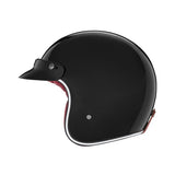 Casque Moto Jet N243 Noir Brillant | NOX - LE PRATIQUE DU MOTARD