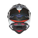Casque Moto Cross N312 Track Bleu Rouge | NOX - LE PRATIQUE DU MOTARD