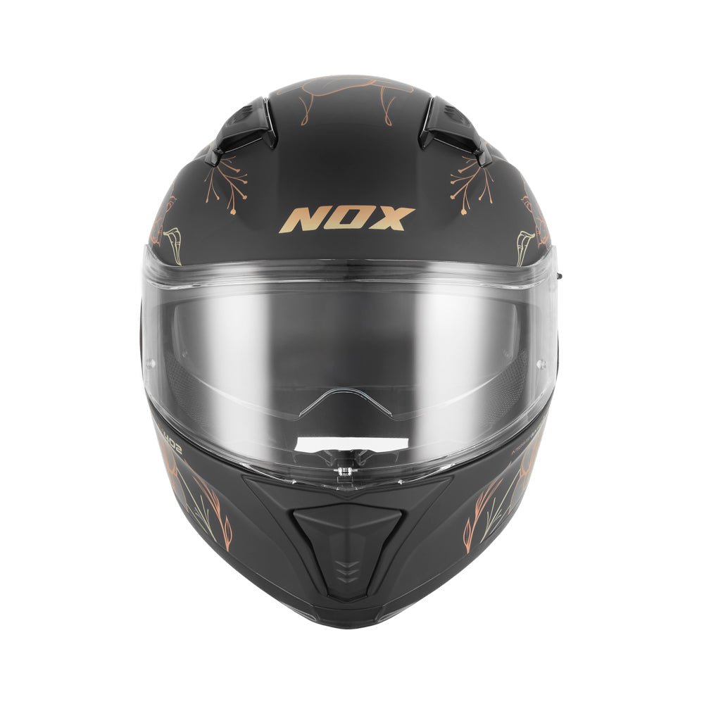 Casque Moto Intégral N402 Spring Or | NOX - LE PRATIQUE DU MOTARD