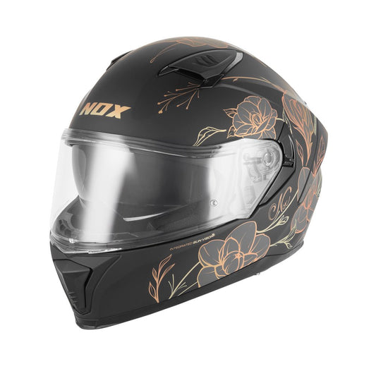 Casque Moto Intégral N402 Spring Or | NOX - LE PRATIQUE DU MOTARD