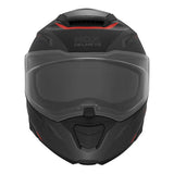 Casque Moto Modulable N967 Synchro Noir Mat Rouge | NOX - LE PRATIQUE DU MOTARD