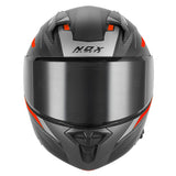 Casque Moto Modulable N968 Shift Noir Mat Rouge | NOX - LE PRATIQUE DU MOTARD