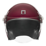 Casque Moto Jet Heritage Bordeaux | NOX - LE PRATIQUE DU MOTARD