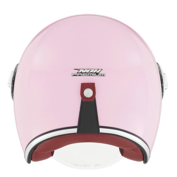 Casque Moto Jet Heritage Rose Pastel | NOX - LE PRATIQUE DU MOTARD