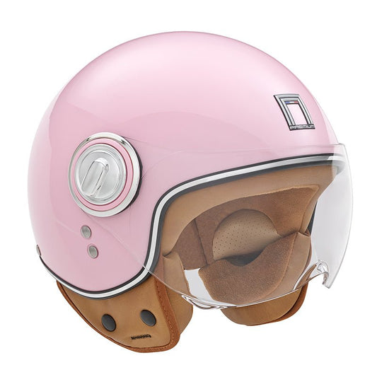 Casque Moto Jet Idol Rose Pastel | NOX - LE PRATIQUE DU MOTARD