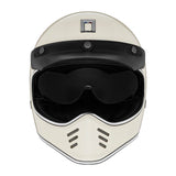 Casque Moto Seventy II Ivoire | NOX - LE PRATIQUE DU MOTARD