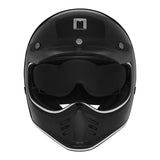 Casque Moto Seventy II Noir Brillant | NOX - LE PRATIQUE DU MOTARD