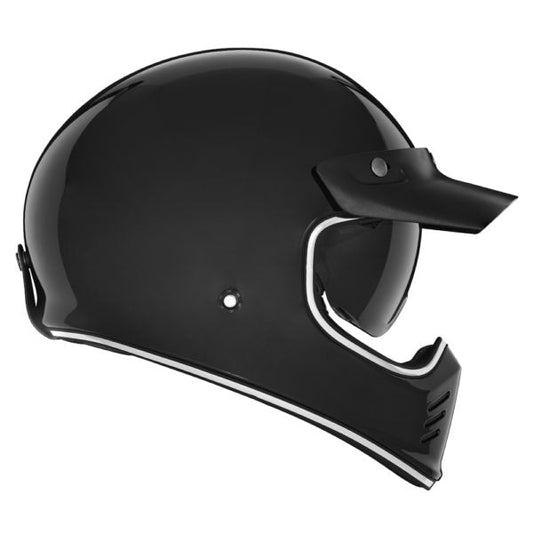 Casque Moto Seventy II Noir Brillant | NOX - LE PRATIQUE DU MOTARD