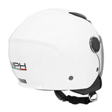 Casque jet enfant scooter homologué ECE 22.06 | JetPlay Blanc - LE PRATIQUE DU MOTARD