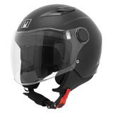 Casque Moto Enfant Jet Play Noir Mat — Protection ECE 22.06 - LE PRATIQUE DU MOTARD