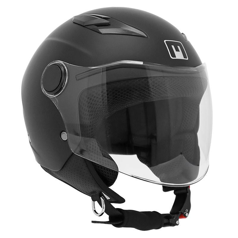 Casque Moto Enfant Jet Play Noir Mat — Protection ECE 22.06 - LE PRATIQUE DU MOTARD