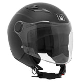 Casque Moto Enfant Jet Play Noir Mat — Protection ECE 22.06 - LE PRATIQUE DU MOTARD