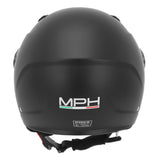 Casque Moto Enfant Jet Play Noir Mat — Protection ECE 22.06 - LE PRATIQUE DU MOTARD