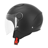 Casque Moto Enfant Jet Play Noir Mat — Protection ECE 22.06 - LE PRATIQUE DU MOTARD