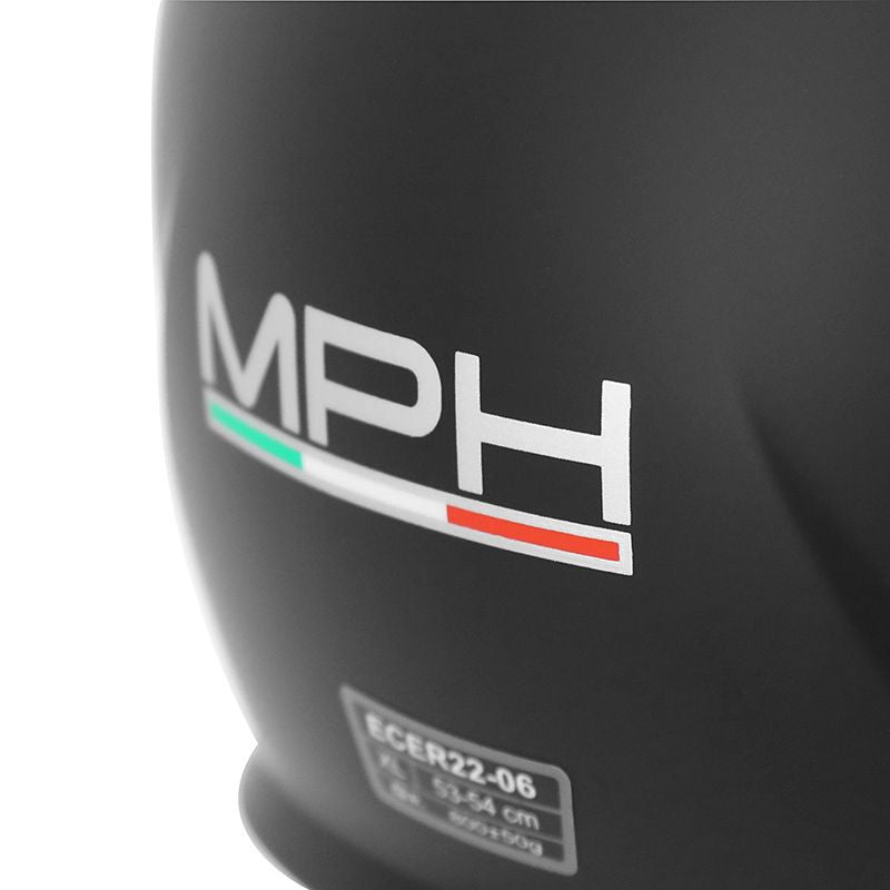 Casque Moto Enfant Jet Play Noir Mat — Protection ECE 22.06 - LE PRATIQUE DU MOTARD