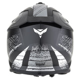 Casque Enduro/Cross ADX AC800 Noir Mat Déco - LE PRATIQUE DU MOTARD
