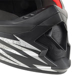 Casque Enduro/Cross ADX AC800 Noir Mat Déco - LE PRATIQUE DU MOTARD