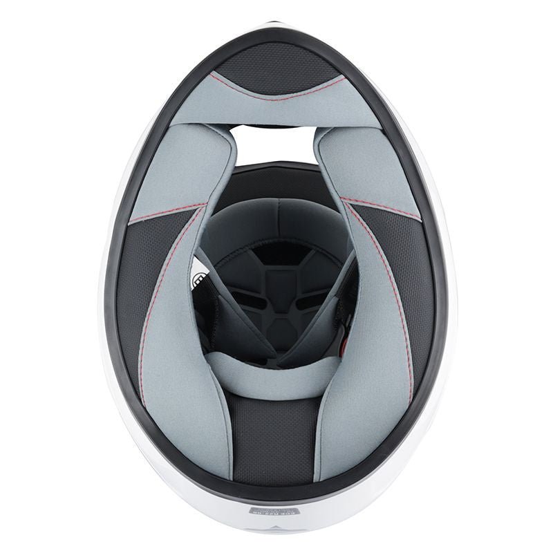 Casque Moto Enfant Intégral ADX AI600 – Blanc Brillant (ECE 22.06) - LE PRATIQUE DU MOTARD