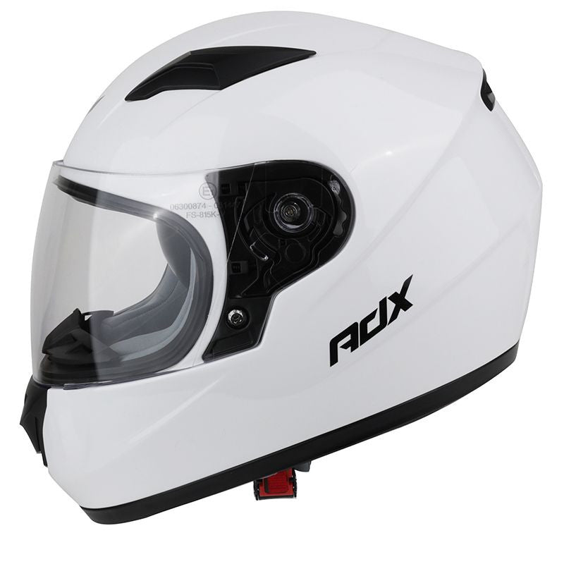 Casque Moto Enfant Intégral ADX AI600 – Blanc Brillant (ECE 22.06) - LE PRATIQUE DU MOTARD