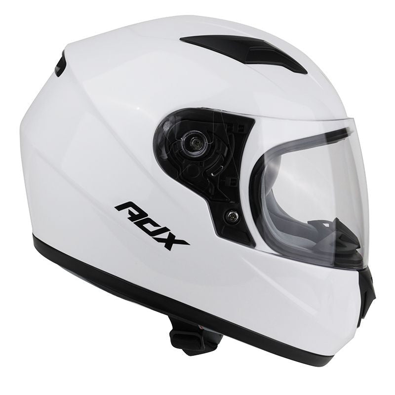 Casque Moto Enfant Intégral ADX AI600 – Blanc Brillant (ECE 22.06) - LE PRATIQUE DU MOTARD