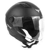 Casque Jet ADX AJ100 – Noir Mat (ECE 22.06) - LE PRATIQUE DU MOTARD
