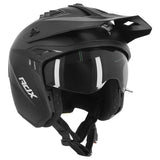 Casque Trial/Enduro ADX AT700 – Noir Mat Transformable avec Mentonnière Amovible (ECE 22.06) - LE PRATIQUE DU MOTARD