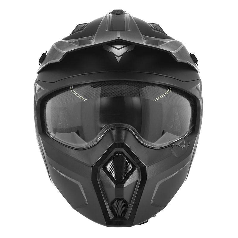 Casque Trial/Enduro ADX AT700 – Noir Mat Transformable avec Mentonnière Amovible (ECE 22.06) - LE PRATIQUE DU MOTARD