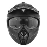 Casque Trial/Enduro ADX AT700 – Noir Mat Transformable avec Mentonnière Amovible (ECE 22.06) - LE PRATIQUE DU MOTARD