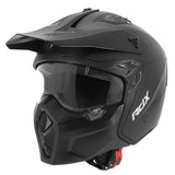 Casque Trial/Enduro ADX AT700 – Noir Mat Transformable avec Mentonnière Amovible (ECE 22.06) - LE PRATIQUE DU MOTARD