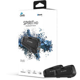 Cardo Spirit HD Duo — Pack 2 Intercom, Son HD - LE PRATIQUE DU MOTARD