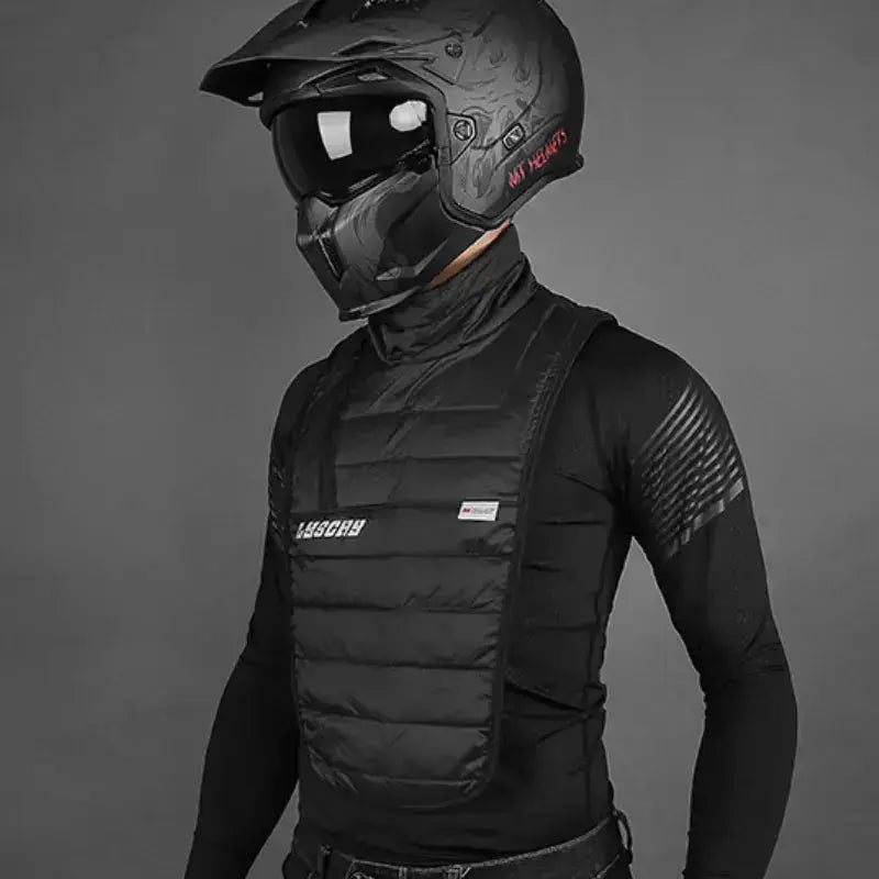 Cache-cou plastron hiver moto - Le Pratique du Motard