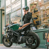 Casque Moto Jet Heritage Vert Anglais | NOX