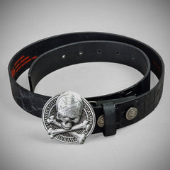 Ceinture cuir avec boucle Brotherhood™ | Badass Biker™