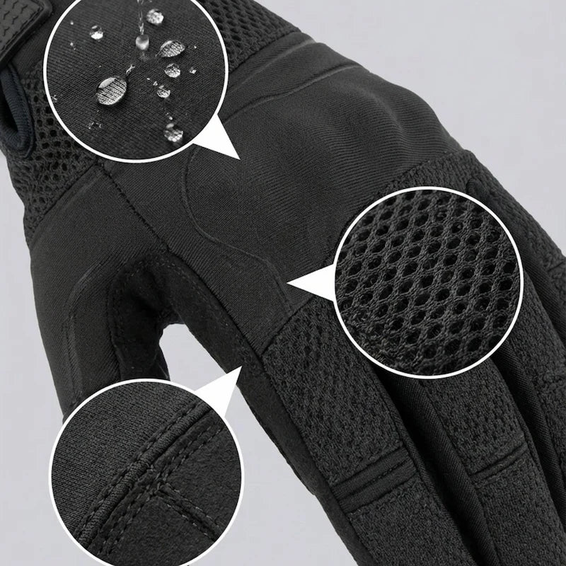 Gants Moto Mi - Saison Homologués étanche et respirant - SKINO™ - LE PRATIQUE DU MOTARD