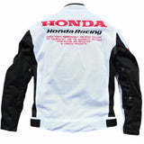 Blouson moto été | Honda Racing HRC (Blanche) - LE PRATIQUE DU MOTARD Blouson moto été | Honda Racing HRC (Blanche) - LE PRATIQUE DU MOTARD