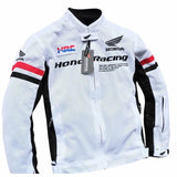 Blouson moto été | Honda Racing HRC (Blanche) - LE PRATIQUE DU MOTARD Blouson moto été | Honda Racing HRC (Blanche) - LE PRATIQUE DU MOTARD