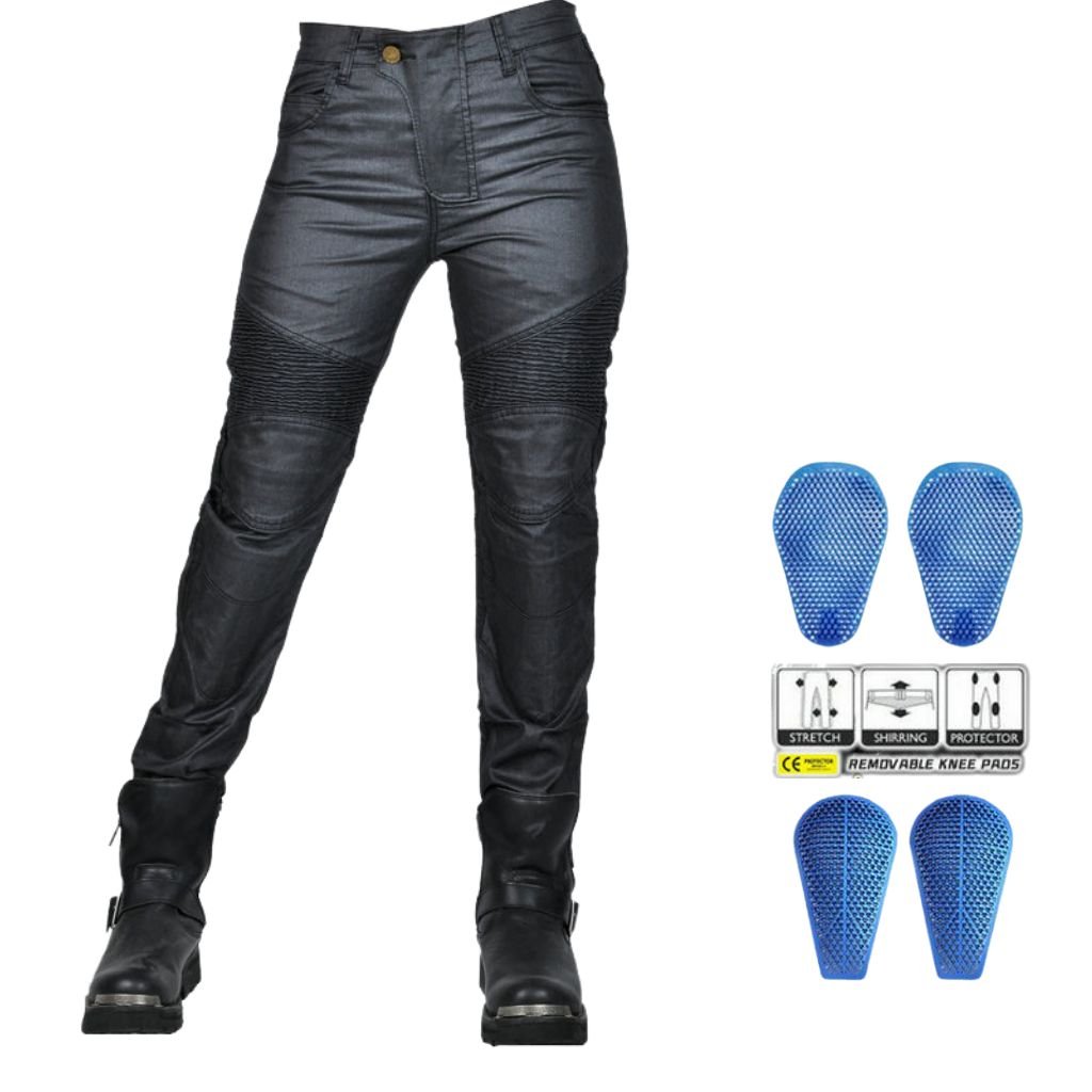 Pantalon moto femme avec protection | KOVA™ - LE PRATIQUE DU MOTARD