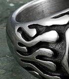 Biker ring 1% 1st (Silver)