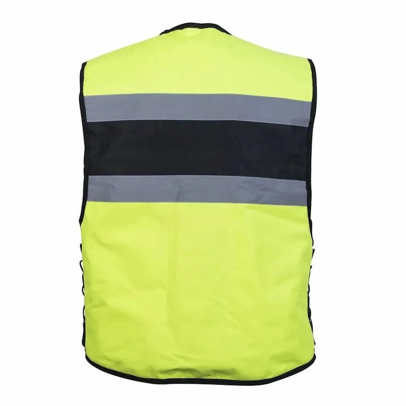 Gilet Airbag Moto | TS4 Jaune - LE PRATIQUE DU MOTARD