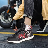 Men's motorcycle sneakers - Green