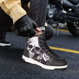Men's motorcycle sneakers - Green