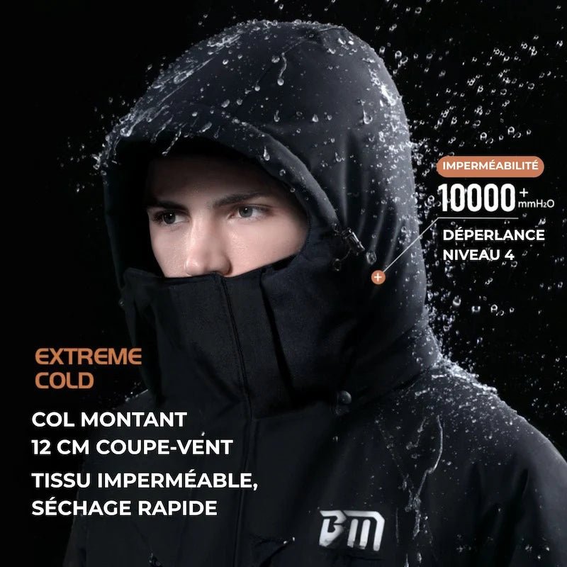 Combinaison moto hiver étanche & thermique 2 - en - 1 | YETISHIELD™ - LE PRATIQUE DU MOTARD