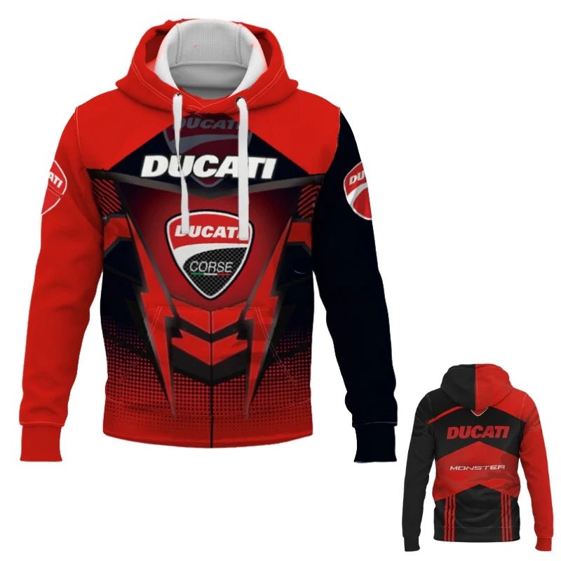 Sweat 3D Ducati Monster™ - La Légende à Fleur de Peau - LE PRATIQUE DU MOTARD