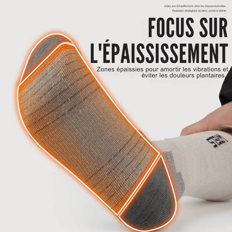 Chaussettes en Laine de Mérinos – TREKRIDER™ - LE PRATIQUE DU MOTARD