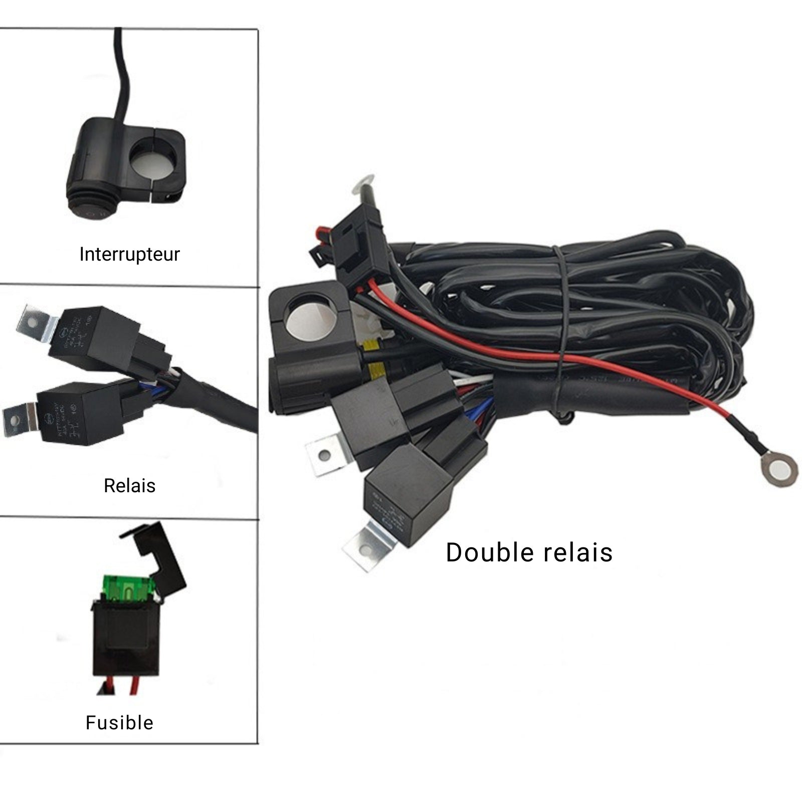 Feux additionnels moto | R130 LUMITECH™ - LE PRATIQUE DU MOTARD