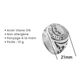 Bague Biker Harley - SkullHD™ - LE PRATIQUE DU MOTARD Bague Biker Harley - SkullHD™ - LE PRATIQUE DU MOTARD